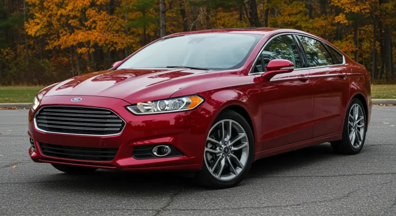 Ford Fusion SE Red — השכרת רכב בגאורגיה